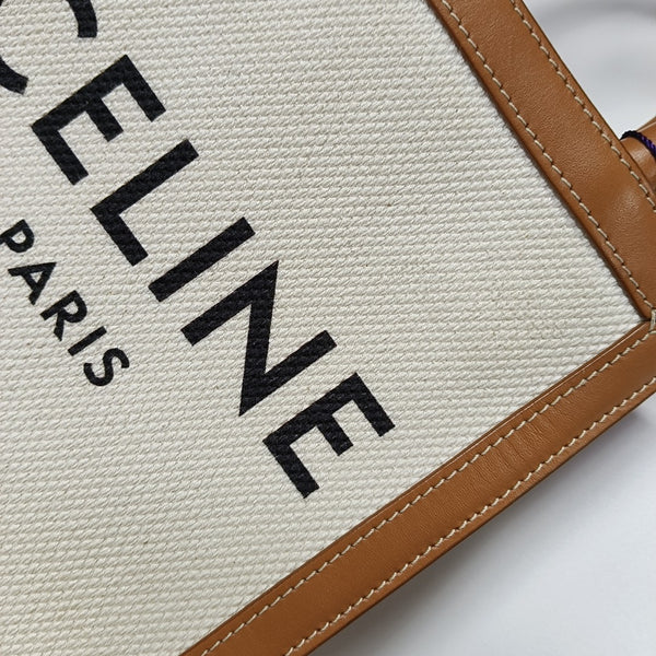 CABAS CELINE Mini Canvas White