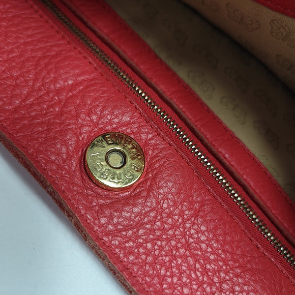 Lambskin Shoulder Bag Red