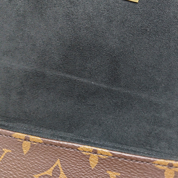 LOCKY BB Monogram Coated Canvas Brown