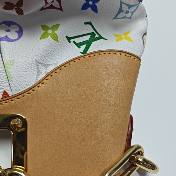 LV × TM JUDY PM Monogram Coated Canvas White