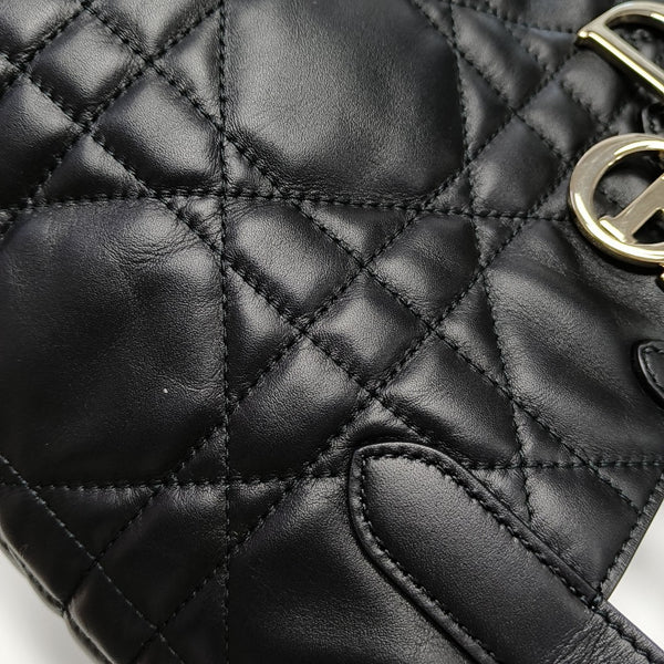 Toujours Small Cannage Calfskin Black