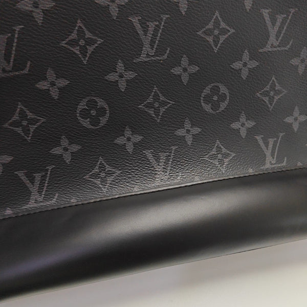 VOYAGER PM Monogram Coated Canvas Black