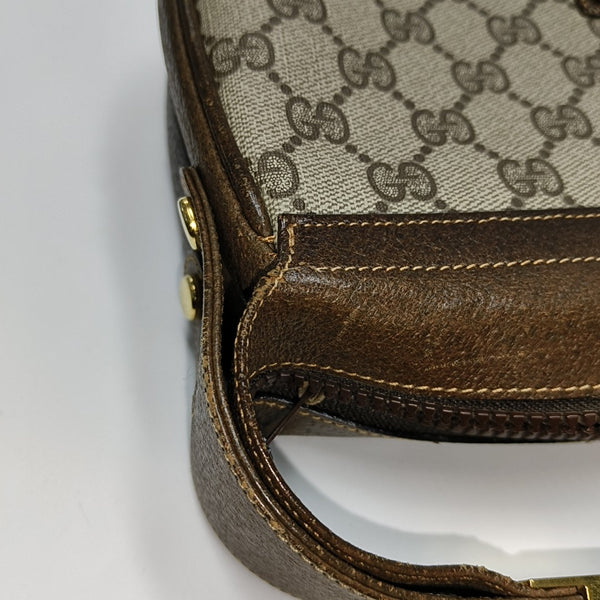 Monogram Coated Canvas Brown