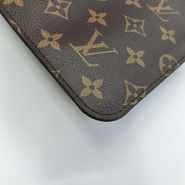 CARRY IT Monogram Coated Canvas Brown