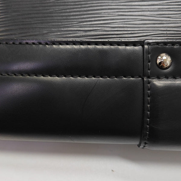 POCHETTE MONTAIGNE Epi Black