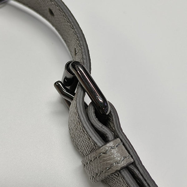 Calfskin Shoulder Bag Gray