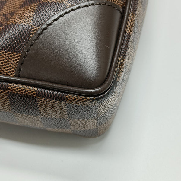 PORTE-DOCUMENTS Damier Ebene Coated Canvas Brown