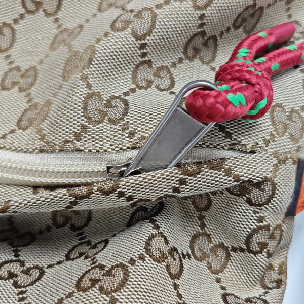 The North Face X Gucci Monogram Canvas Beige