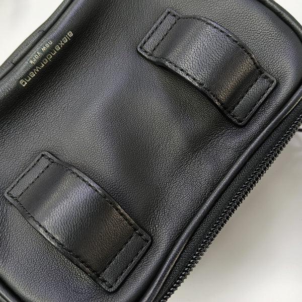 Lambskin Shoulder Bag Black