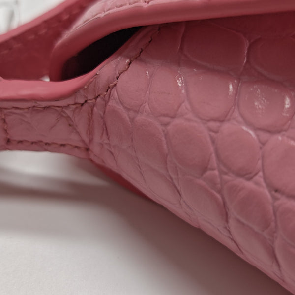 Calfskin Shoulder Bag Pink
