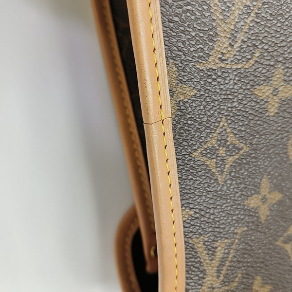 IVY Monogram Coated Canvas Brown