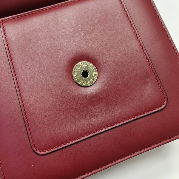 SERPENTI FOREVER Small Quilted Calfskin Red