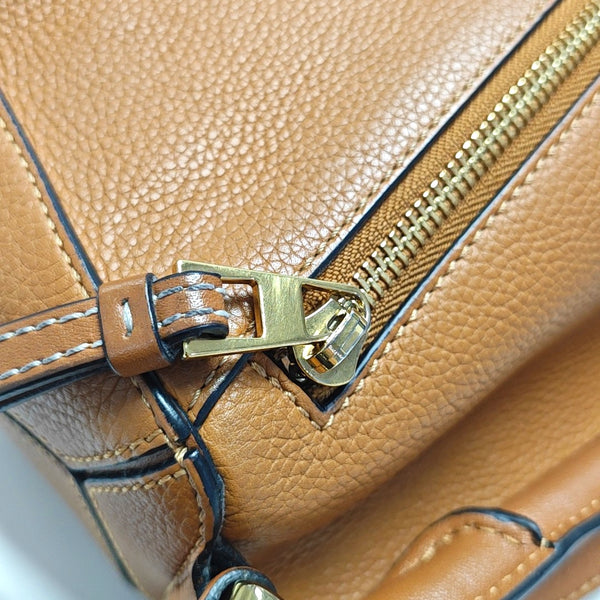 Puzzle Small Calfskin Brown