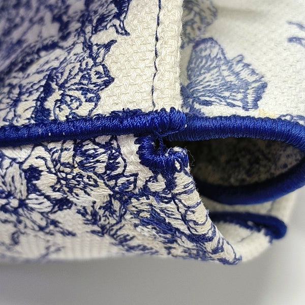 Lady D-Lite Medium Canvas Blue