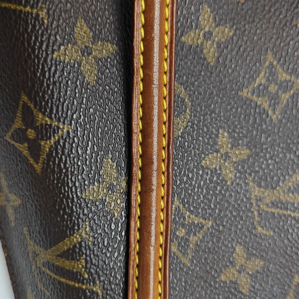 RECITAL Monogram Coated Canvas Brown