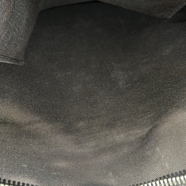 GG Supreme Monogram Coated Canvas Black