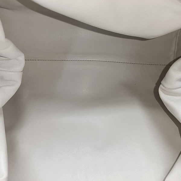 The Pouch Large Calfskin White