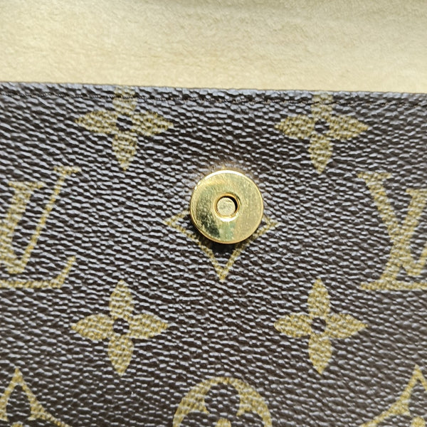 FLORENTINE Monogram Coated Canvas Brown