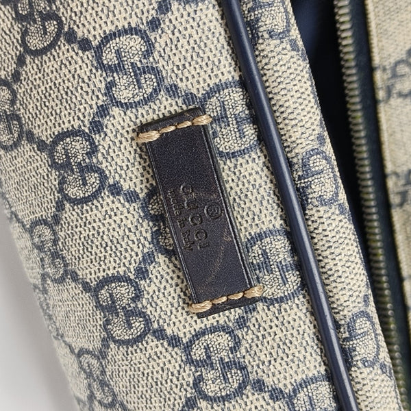 Monogram Coated Canvas Clutch Black