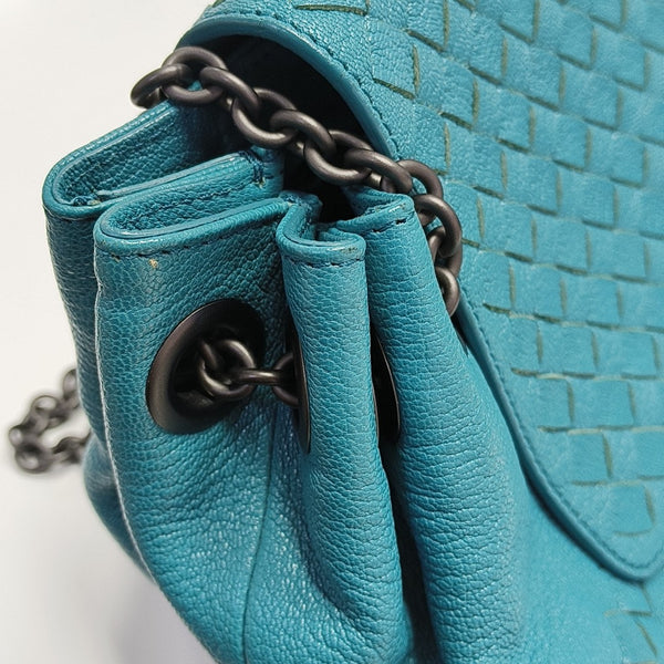 Calfskin Shoulder Bag Green