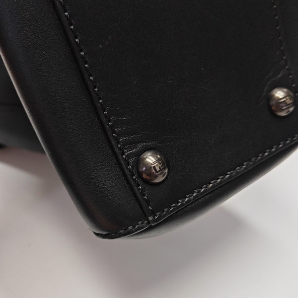 Peekaboo Medium Calfskin Black