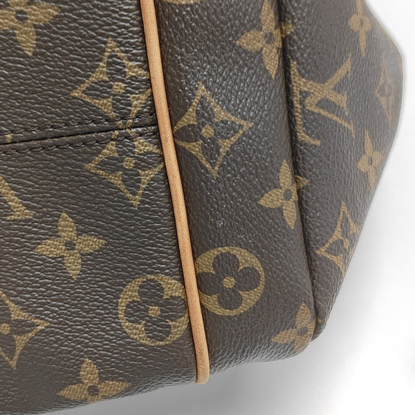 TOTALLY MM Monogram Coated Canvas Brown
