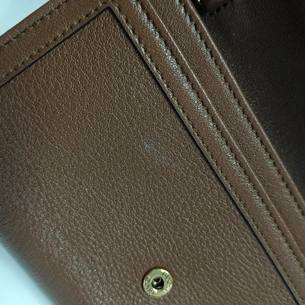 Diana Mini Calfskin Brown