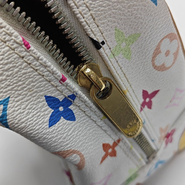 LV × TM DEAUVILLE Monogram Coated Canvas White