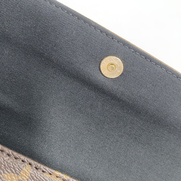 IVY Monogram Coated Canvas Brown
