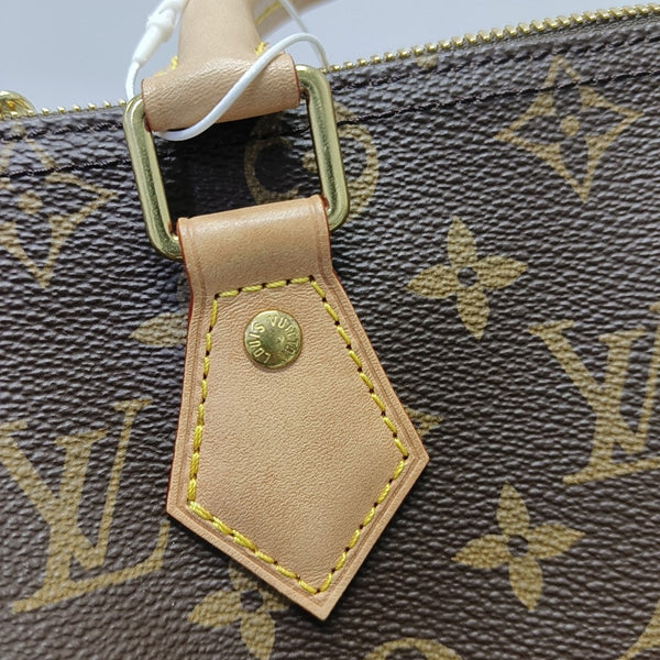 SPEEDY 25 Monogram Coated Canvas Brown