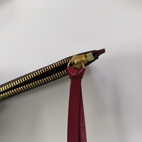 FÉLICIE Monogram Coated Canvas Brown