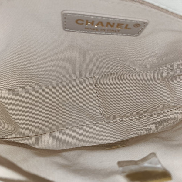 WOC Quilted Grained Calfskin White