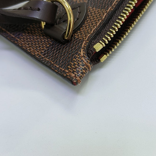 NEVERFULL MM Damier Ebene Coated Canvas Brown