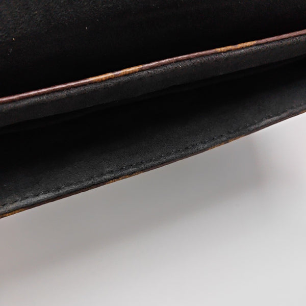 LOCKY BB Monogram Coated Canvas Brown