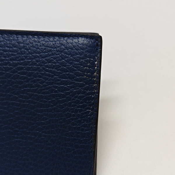 Calfskin Wallet Blue