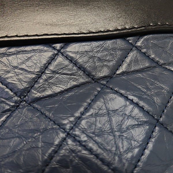 Authenticated pre-owned GABRIELLE Small Quilted Calfskin Blue - Shoulder Bag at Looply