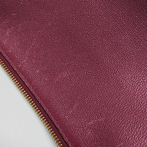 Helmsley Calfskin Red