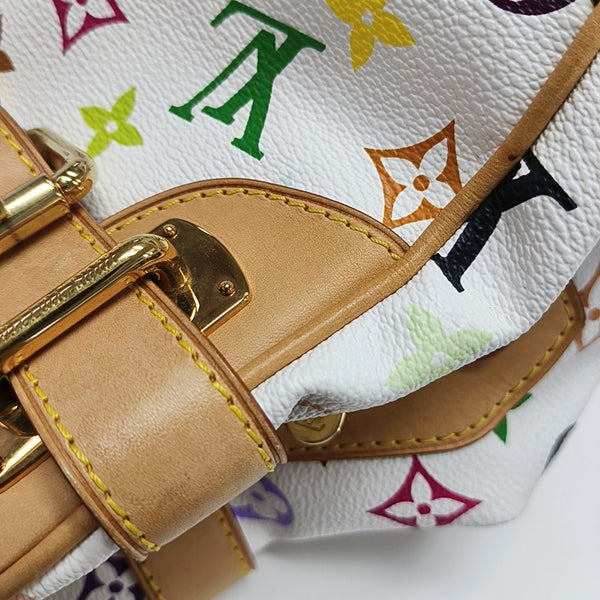 LV × TM CLAUDIA Monogram Coated Canvas White