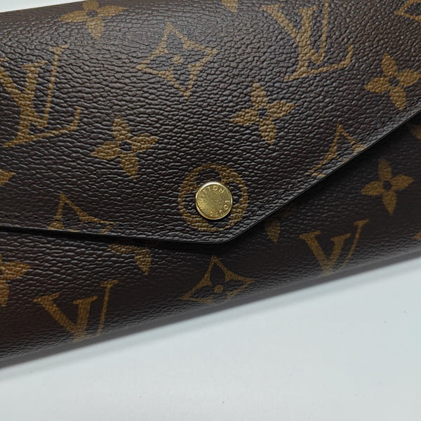 JEANNE Monogram Coated Canvas Brown