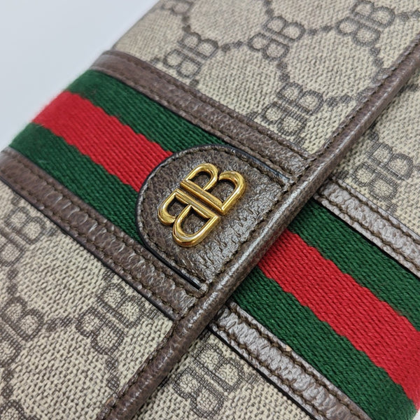 Coated Canvas Shoulder Bag Beige