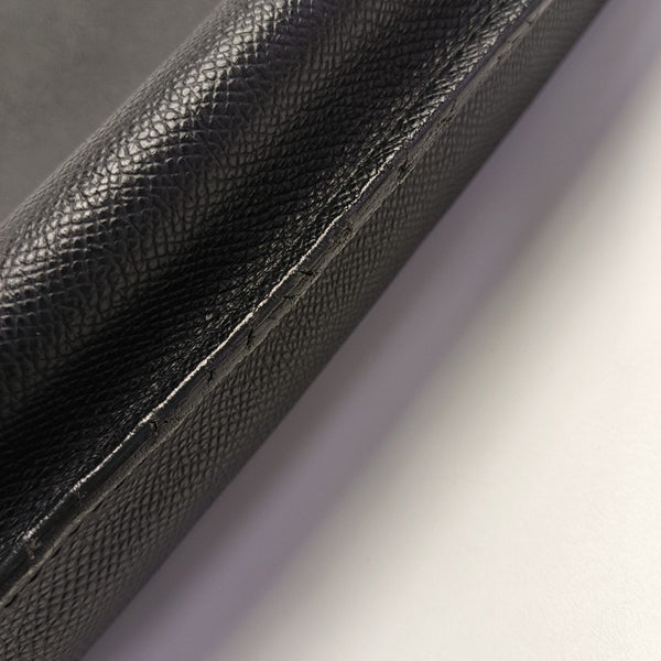 Grained Calfskin Tote Bag Black