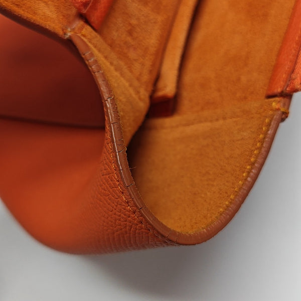 BELT Micro Calfskin Orange