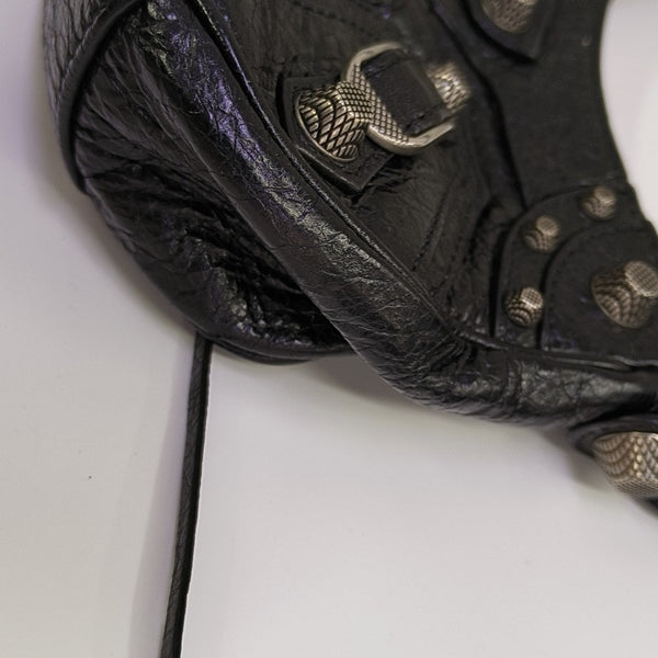 Le Cagole Small Lambskin Black