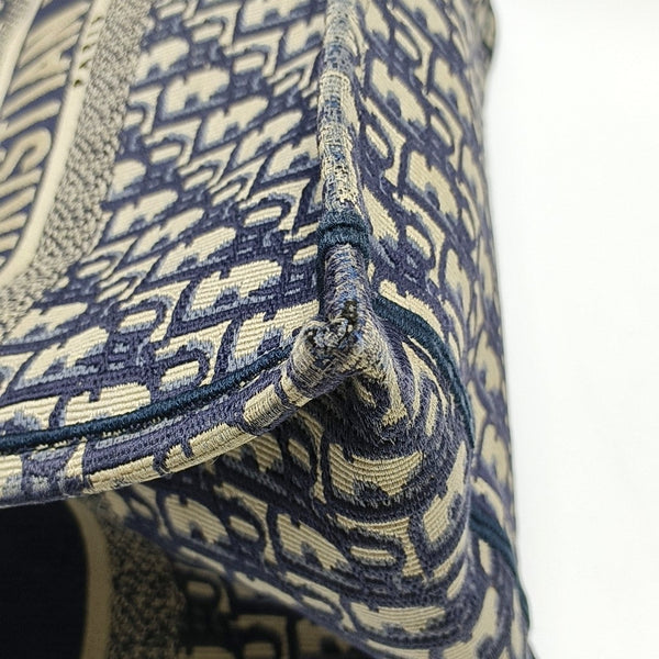 Book Tote Medium Canvas Blue