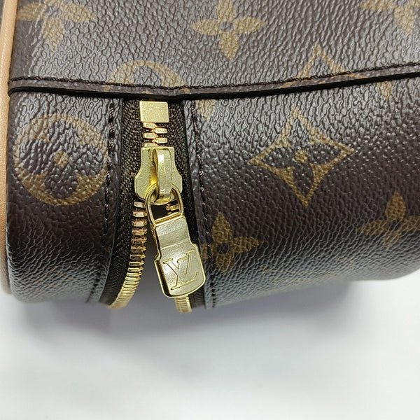 NICE Super Mini Monogram Coated Canvas Brown