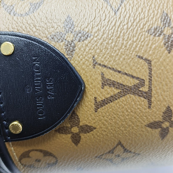 CANNES PM Monogram Coated Canvas Brown