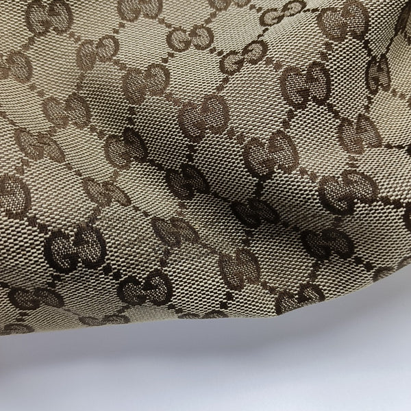 Monogram Canvas Top Handle Bag Brown