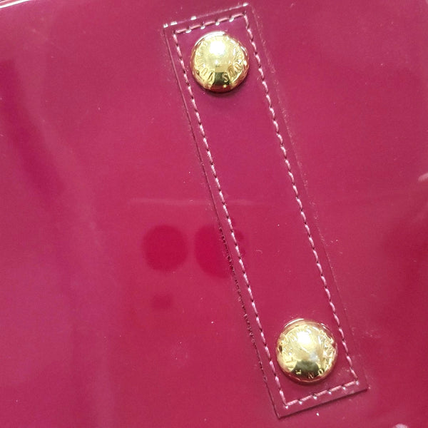 Authenticated pre-owned ALMA PM Patent Leather Red - Top Handle Bag at Looply