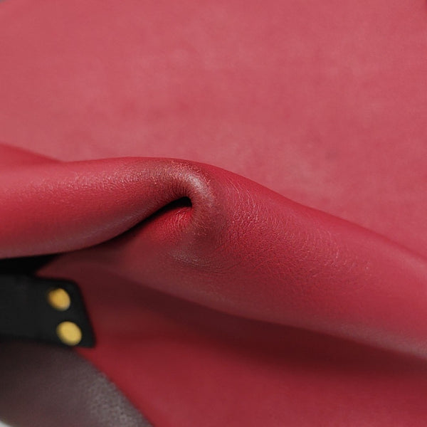 Calfskin Shoulder Bag Red