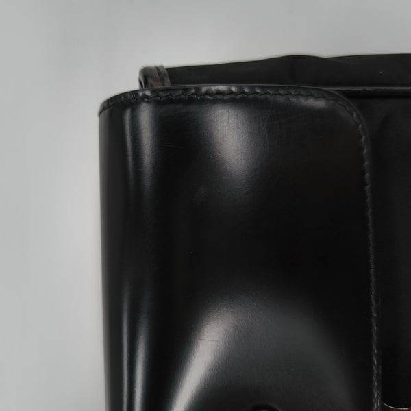 Nylon Calfskin Black